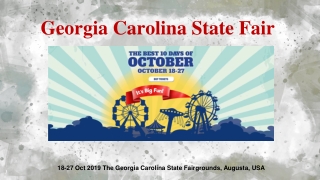 Georgia Carolina State Fair