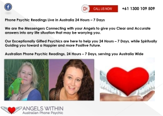 Phone Psychic Readings Australia Call 611300109509