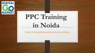 PPC Training in Noida