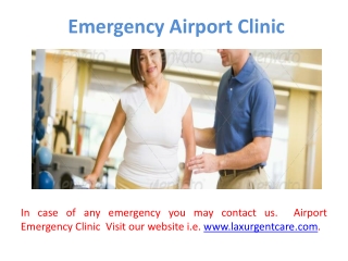 Lax Airport Medical Clinic