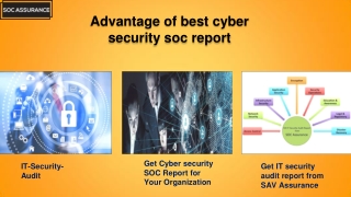 Advantage of best cyber security soc report