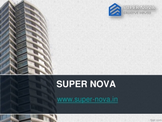 2/3 BHK Flats in Noida – Super Nova