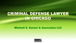 Criminal Defense Attorney in Chicago