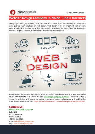 Website Designing Services in Noida