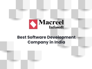 Macreel Infosoft Pvt. Ltd. - Best Software Development Company in India