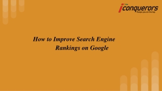 9 Proven ways to how to improve google search ranking