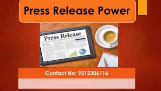 Free Press Release Distribution Service In USA