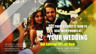 Cell Phone Etiquette How to Deal With Phones at Your Wedding – Limo Service in Chicago