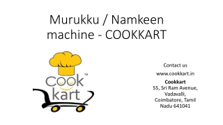 Buy namkeen machine | namkeen machine at best price