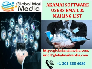 AKAMAI SOFTWARE USERS EMAIL & MAILING LIST