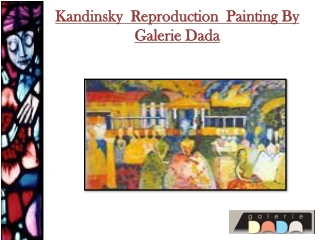 Kandinsky Reproduction Painting By Galerie Dada