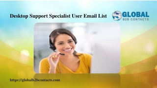 Desktop Support Specialist User Email List