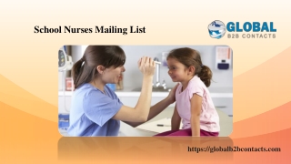 School Nurses Mailing List