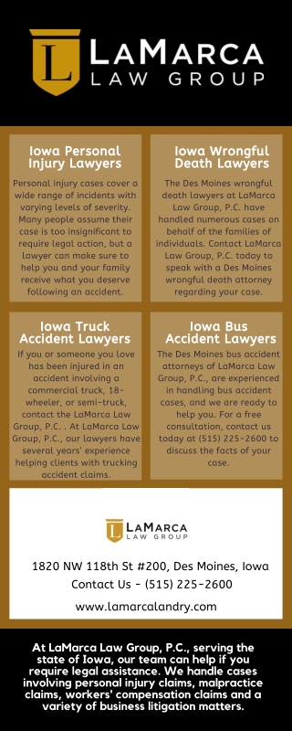 Iowa Personal Injury Lawyers