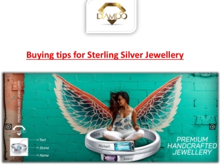 Buying tips for Sterling Silver Jewellery