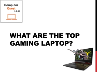 What are the top Gaming Laptops?