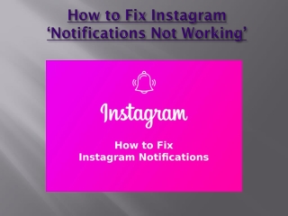 How to Fix Instagram ‘Notifications Not Working’