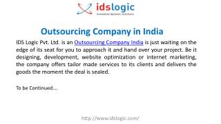 Outsourcing Company India