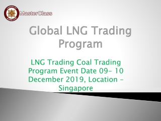 LNG Trading in Asia