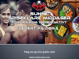 Følg oss og vinn gratis mat!