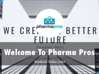 Detail Presentation About The Pharma Pros
