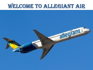 Allegiant Air Reservations & Booking Process
