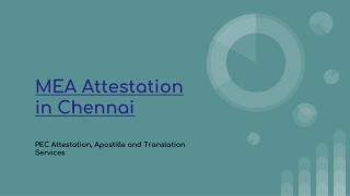 MEA Attestation in Chennai