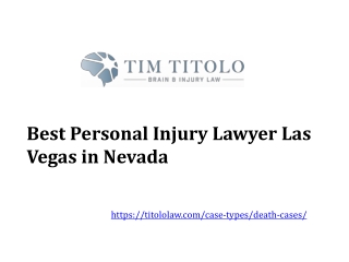 Best Personal Injury Lawyer Las Vegas
