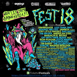 The Fest 18 2019 Gainesville Lineup