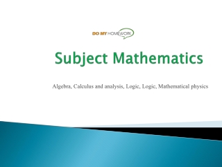 Mathematics Assignment Help in USA,UK