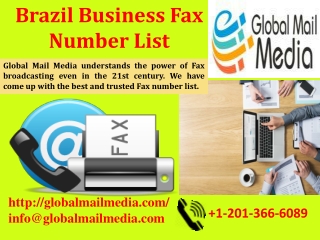 Brazil Business Fax Number List