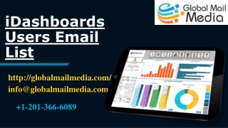 iDashboards Users Email List