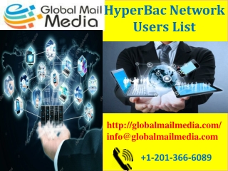 HyperBac Network Users List