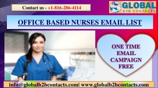 OFFICE BASED NURSES EMAIL LIST