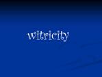 Witricity