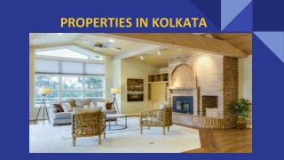 Property in Kolkata - Know More About Residential Properties for Sale in Kolkata