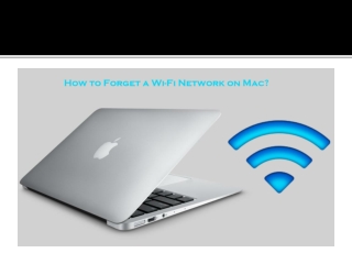 How to Forget a Wi-Fi Network on Mac?