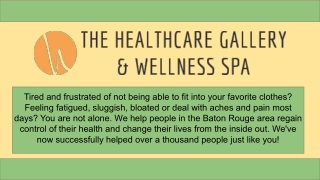 Best Spa In Baton Rouge - The Healthcare Gallery & Wellness Spa