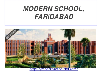 Schools in Greater Faridabad