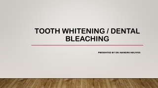 Dental Bleaching | Tooth Whitening Treatment in Bellandur, Bangalore