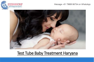 Test Tube Baby Treatment Haryana