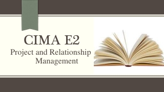 CIMA E2 Questions Bank | CIMA E2 Real Exam