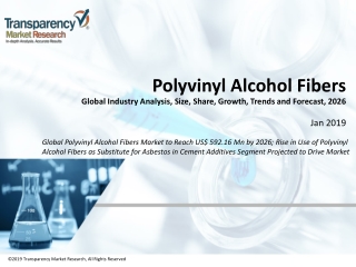 Polyvinyl Alcohols Market Volume Analysis, Segments, Value Share and Key Trends 2026