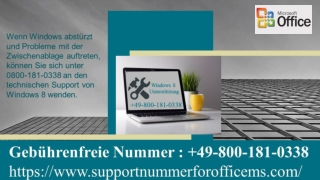 MS Office Support Nummer 49-800-181-0338 Support Für Alle MS Office-Probleme