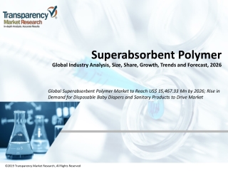 Superabsorbent Polymer Market Growth and Forecast 2026