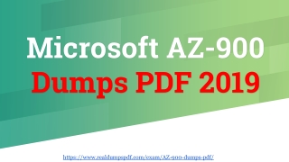 100% Money Back Guarantee Microsoft AZ-900 Dumps Pdf