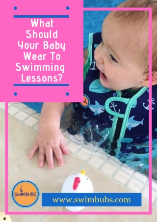 Swimming Vest Help Little Ones to Float