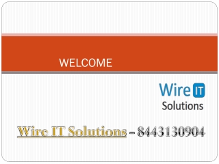 8443130904 | Internet and Network Security | Wire-IT Solutions
