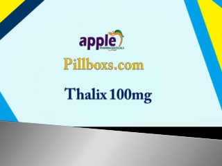 Comprar Thalix 100mg tabletas precio medicina - pillboxs.com