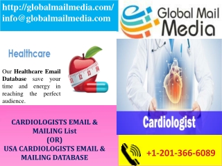 CARDIOLOGISTS EMAIL & MAILING LIST